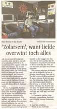 'Zolarsem', want liefde overwint toch alles