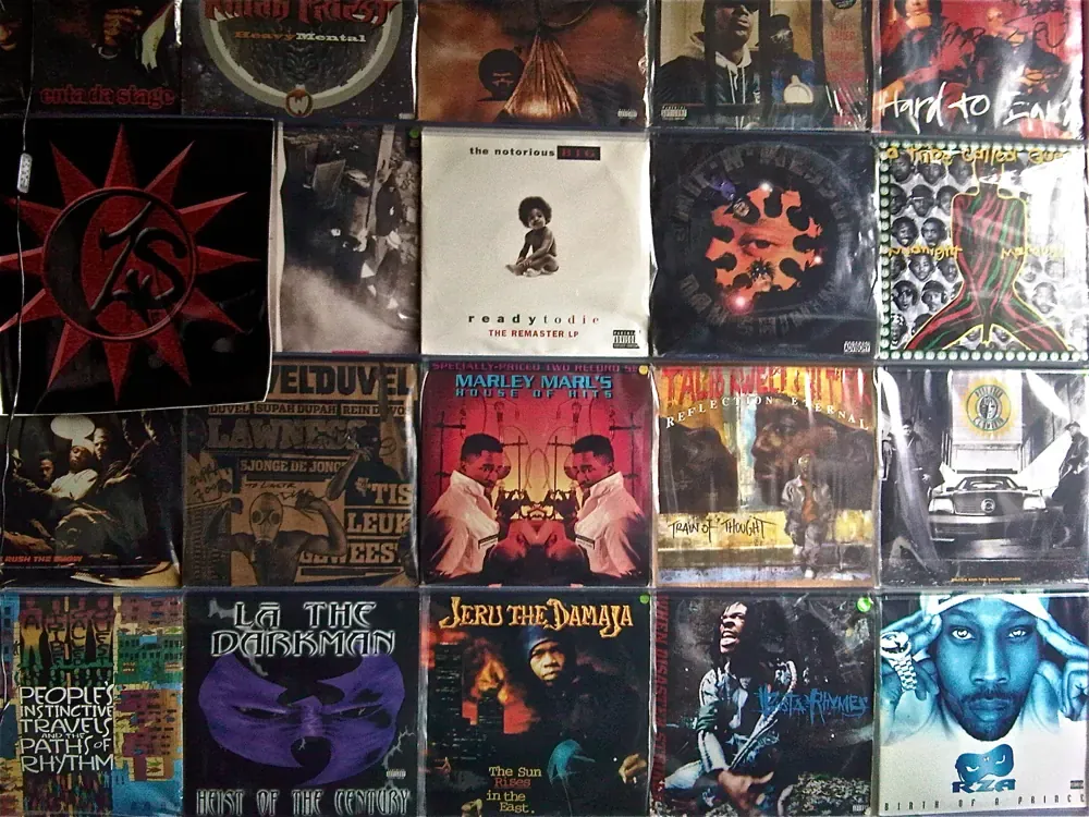 Record wall