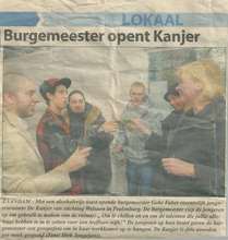 Burgemeester opent Kanjer